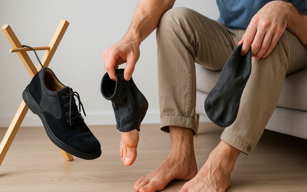 足が臭いやすい男性に共通する特徴とは?
