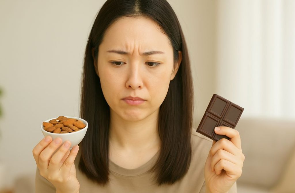 食べすぎ・間食が止まらない人 →「選ぶ力トレーニング」
